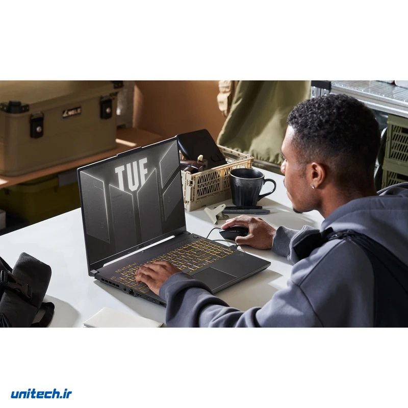 لپ تاپ 15.6 اینچی ایسوس مدل TUF Gaming F15 FX507VVWS74i7 13620H32GB DDR51TB SSDRTX4060FHD9